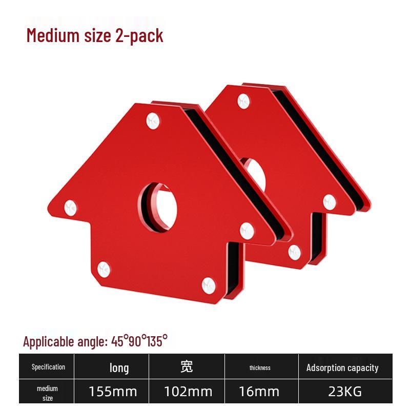 90° Electric Welding Magnet Fixture - Strong Magnetic Angle Locator
