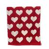 Heart Cotton Towel Red Soft Face Bath Towels Absorbent Shower Towel For Bathroom Adults Couple Wedding Valentine'S Day Gift