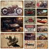 Bedroom Retro Metal Plate Posters Wall Art Mural Vintage Room Decoration Home Decor Items Tin Signs Aesthetic Men 26T0104 26T0104