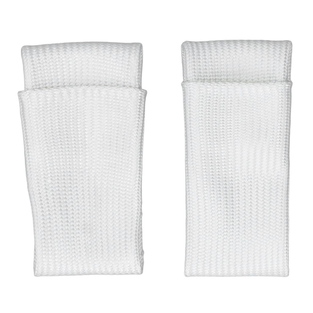 2PCS Glass Fibre Finger Cots Thermal Insulation Finger Covers TIG Welding Fingertip Protector XL L Size White