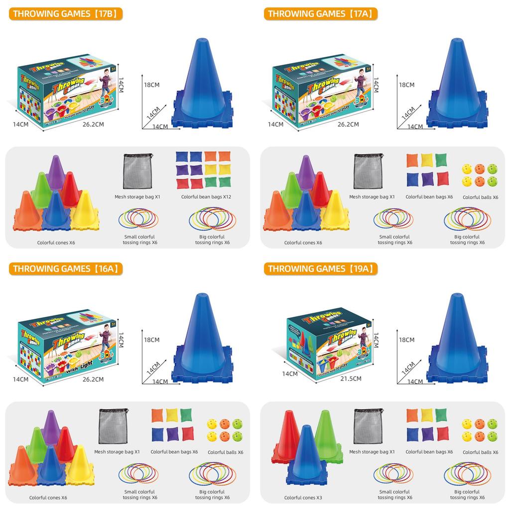 Outdoor Toss Game Set For Family And Kids Party Activities