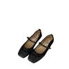 In the autumn of 2025, the new models cover the ancient square head flat Mary Jane shoes, women's versatile bow, shallow mouth single shoes, women's