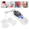 Body Massage Digital Therapy Machine Portable Electrode Shoulder Neck Muscle Stimulator