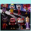 The Amazing Digital Circus Pvc Model Set With Assembleable Figures For Collectors