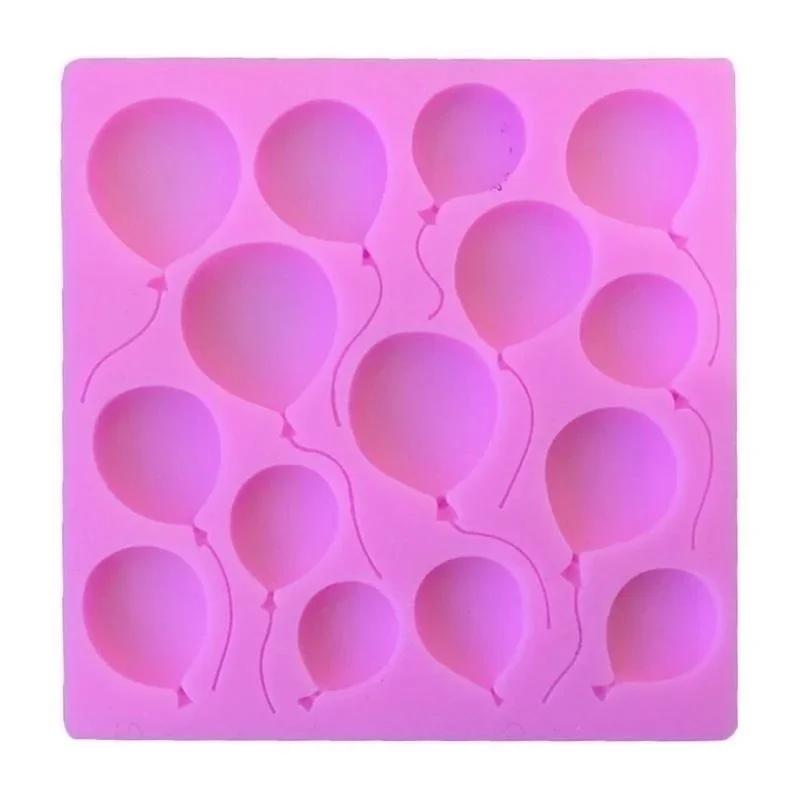Creative DIY Balloon Cake Making Tools For Colorful Balloon Cake Molds Chocolate Candy Decoration Molds Baking Tools Accessories