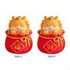 Cartoon Chinesische Drachen Statue Geld Topf Jahr Dekoration Nette Frühling Festival Tisch Ornament für