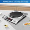 High-Power Induction Cooktop Set with Pot - Electric Ceramic Stove