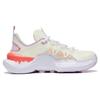 Li Ning Wade Essence Comfortable Slip Resistant Abrasion Resistant Low Top Casual Shoes Women's White Purple Pink ABCT050-3