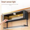 Under-Cabinet Pull-Down Spice Rack with Sensor Light