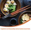 Chopstick 5 fish dishwasher Japanese vegetable comes with a chopstick sushi sashimi for for housewarming new house set, pieces, wooden, 22.5cm,