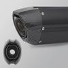 51MM Universal Motorcycle Race Muffler - Big Devil Tail Exhaust for 600 250SR 321R