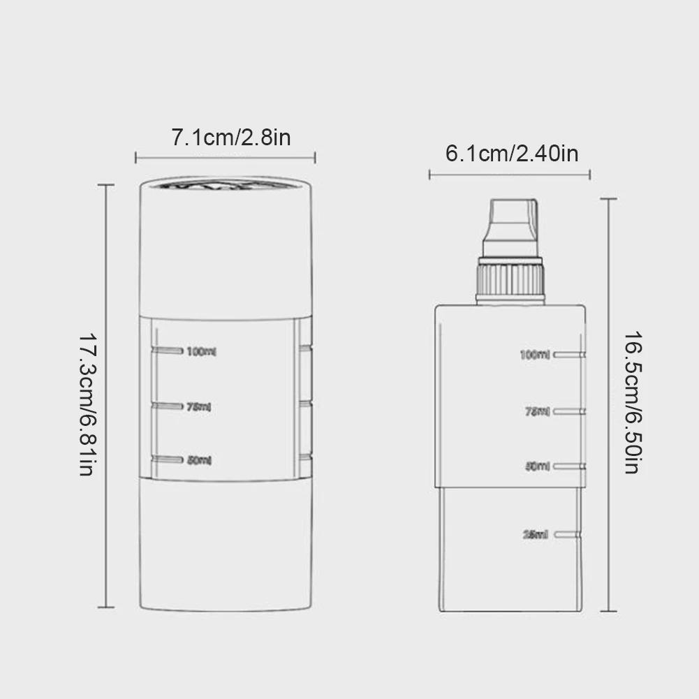 Camping Seasoning Dispenser Bottle 100ml/Single Bottle Leak-Proof Seal Portable Squeeze Bottle for Camping BBQ Picnic Travel