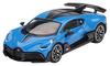 TrueScale Miniatures MINI GT Bugatti Divo Blau Bugatti Fertigmodell 1/64 (Linkslenker)
