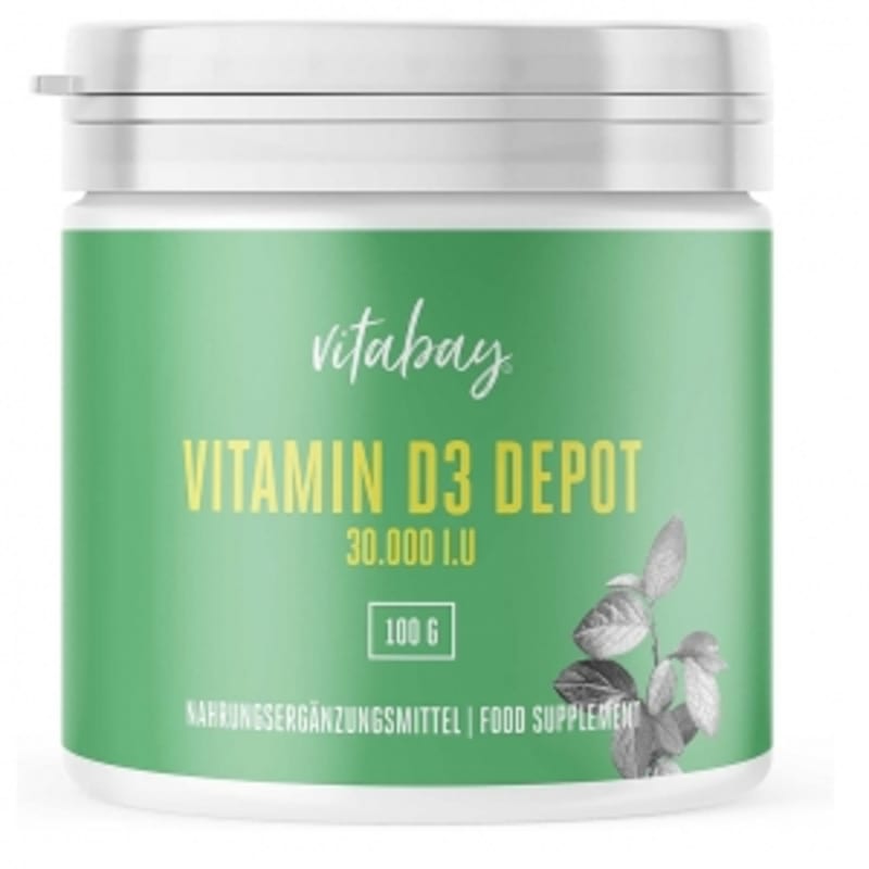 

Vitabay Vitamin D3 10,000 IU Vegan Powder 365 Servings, 100 g