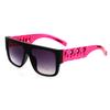 47956 Luxury Gold Chain Sunglasses Men Women Fashion Shades Uv400 Vintage Glasses Brand Designer Male Golden Sun Glasses Uv400