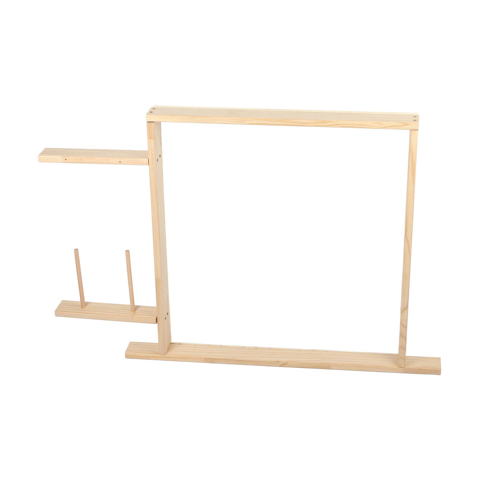 

Тафтинговая рамка деревянная ковровая ткацкая пушка рамка DIY ремесла настольная подставка рамка инструмент для изготовления гобелена