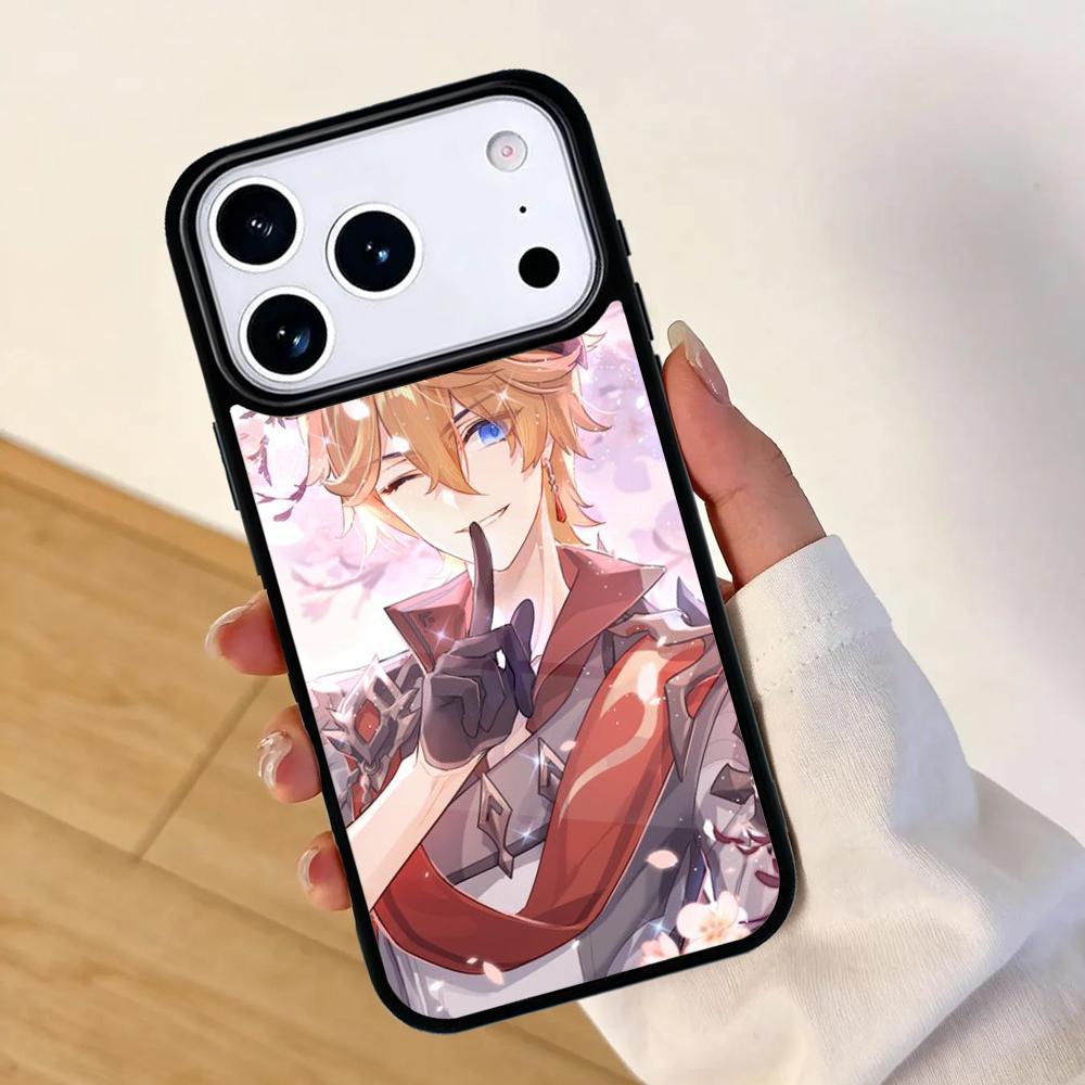 Tartaglia Genshin Impact Phone Case For Apple iPhone 17 air 16 Pro Max 15 Pro Max 14 13 12 11 Mini Back Cover
