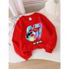 Kids Sweatshirt,Crew Neck Fashion Top, Fun"Six Seven Rainbow Numbers "patterned Sweatshirt, for Everyday Casual Wear, for All Kinds of Daily Outfits