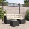 VidaXL Garden Lounge Set with Cushions 5 Pcs, Sofas with Adjustable Feet, Outdoor Furniture Set Patio Terrace, 3249385