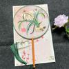Handheld Embroidery Fan Chinese Style Silk Fan Ancient Chinese Style Fan  Home Decor