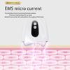 EMS Face Massager Electric Gua Sha Scraping with Vibration Heat Cold LED Light Therapy Skin Tightening Face Lift Device