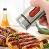 Glass Seasoning Bottle and Condiment Jar Set