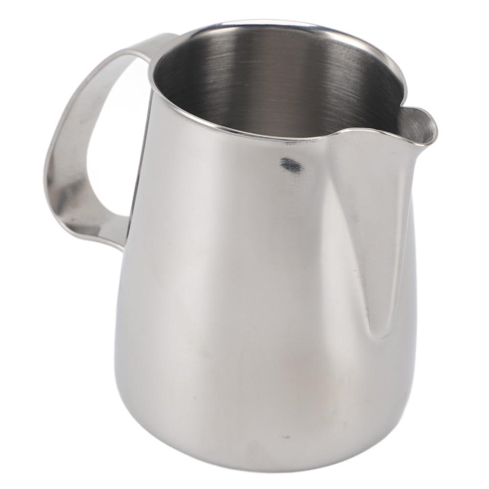 304 Stainless Steel Milk Frothing Pitcher 350ml Capacity Coffee Frothing Cup Home Coffee Shop