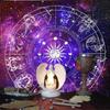 Square Flannelette Tarots Cloth Board Game Pad Astrological Pad Table Cover