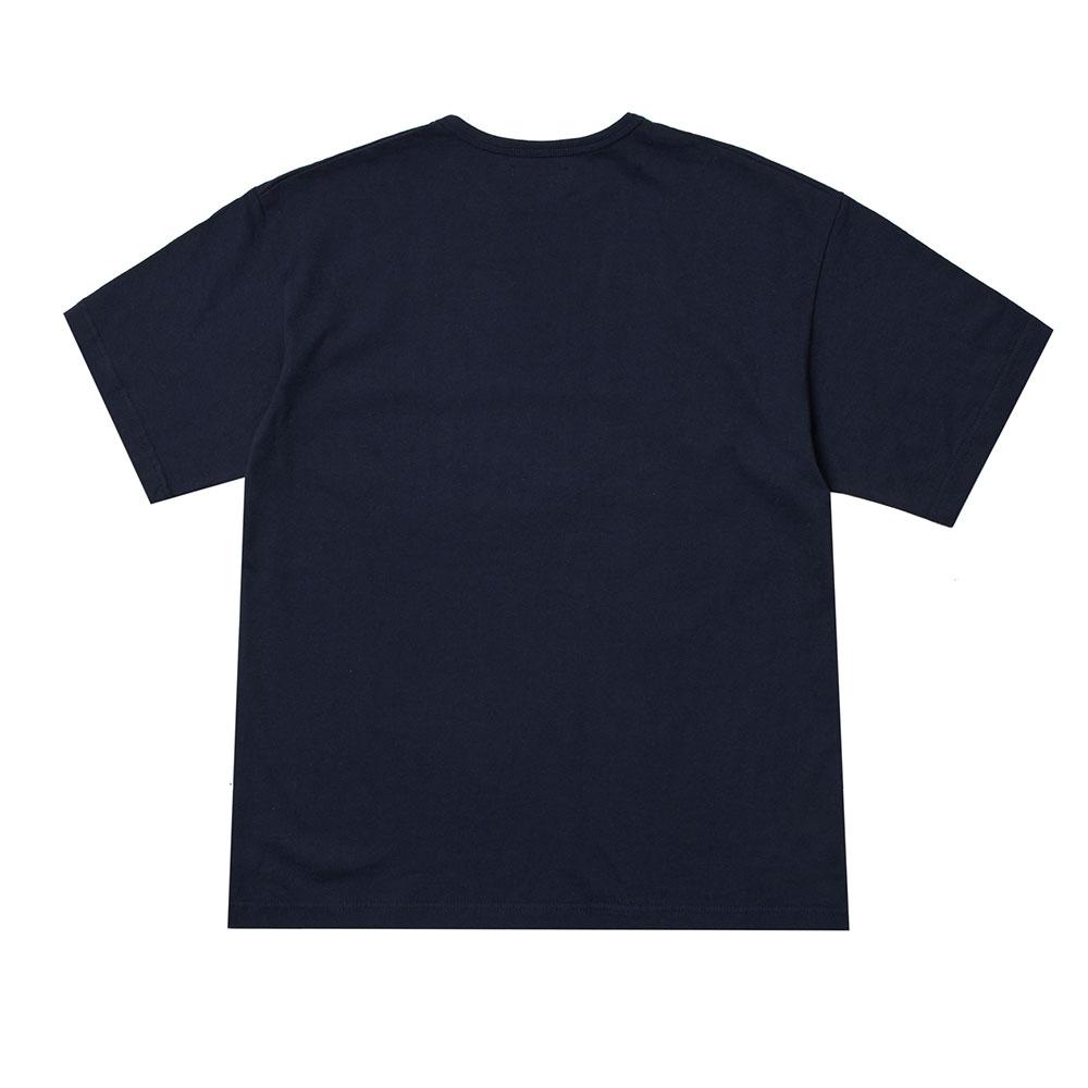 MEN IN JUNGLE [Mij] Pennant T-Shirt - Navy