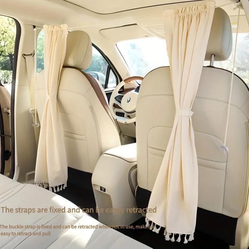 1 Pc Car Privacy Partition Curtains Car Front and Rear Anti-peeping Blackout Curtains Middle Sunshade Car Sunshade