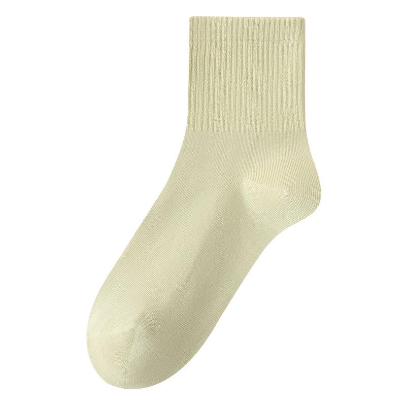 Female Autumn and Winter Pure Cotton 7A Antibacterial All Kinds of Anti Odor Boneless Month Socks