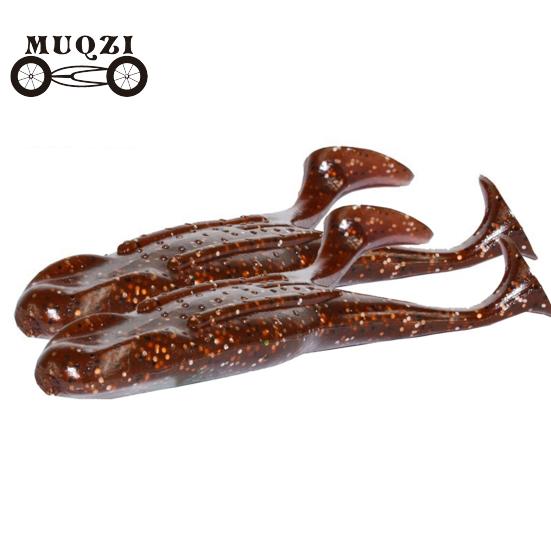 2 db mesterséges élethű béka horgász csali szilikon szimulációs eszköz