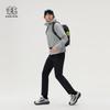 KOLON SPORT Men's Water-Repellent Hooded Softshell Jacket