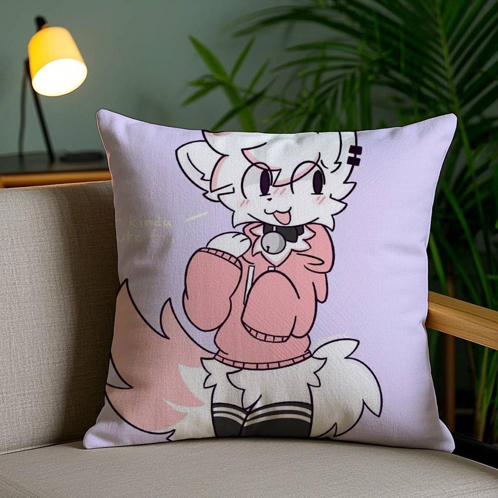 B-Boykisser Süße Katze Niedliche Kissenhülle Staubmilbenfrei Unsichtbarer Reißverschluss Sofa Bett