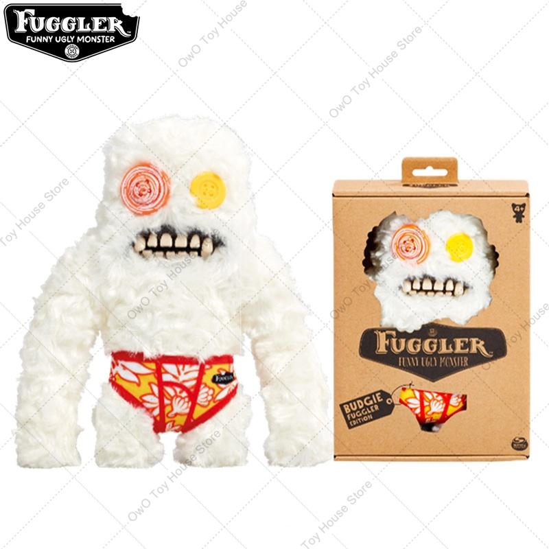 Original Fuggler Hässliche Zähne Monster Plüschtiere Kawaii Cartoon Fugglers Genervter Außerirdischer Weitäugiger Sonderling Plüschpuppen Geschenke Kinder