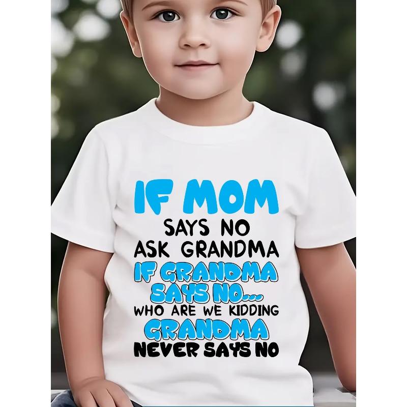 T-shirt da ragazzo a maniche corte con scollo rotondo, taglia europea, con motivi inglesi unici