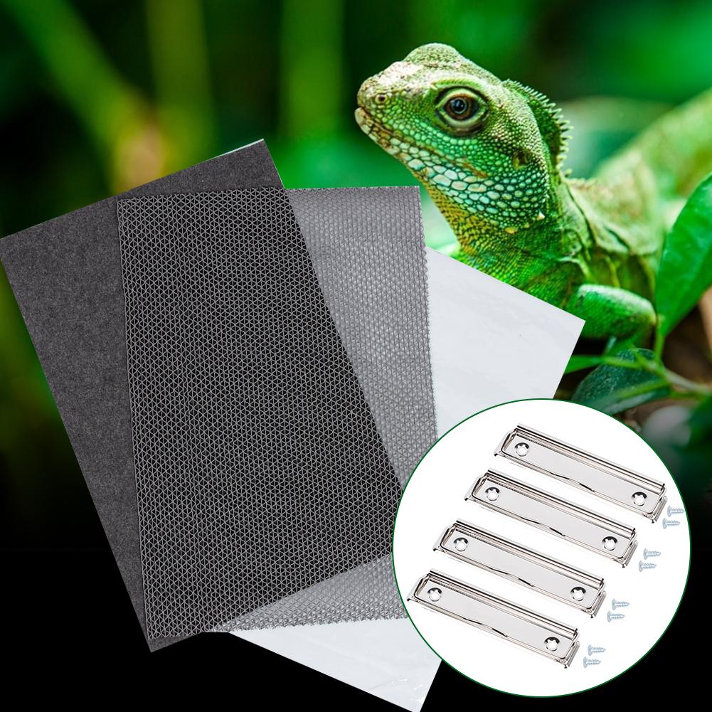 3 in 1 PVcPolyesterPlastic Isolation Waterproof Moisturizing Mat Reptile Carpet(60*40CM )