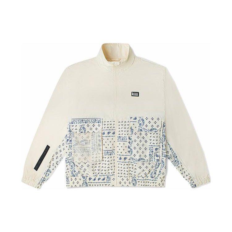 Vans Cashew Flower Длинный рукав Куртка Женская Куртка Винтаж-Белый VN0A7Q1U3KS L