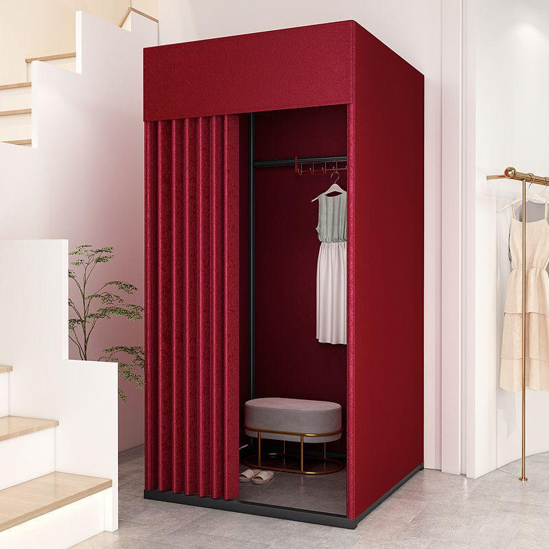 Portable Foldable Floor-Standing Changing Room for Clothing Stores