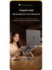 Kezhan Adjustable Laptop/Tablet Stand - Perfect for iPads, Streaming, and Viewing.