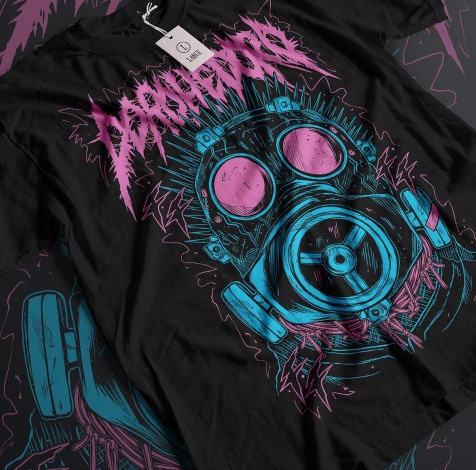 Unisex Dorohedoro Noi Anime T-Shirt, Nikaido Kaiman Manga Shirt, Caiman Shirt. XL