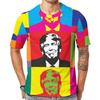 2026 Donald Trump Face Print T-shirt Funny Streetwear O-neck Plus T Shirts Humour Gift Personality Trend New Design Unisex Tee