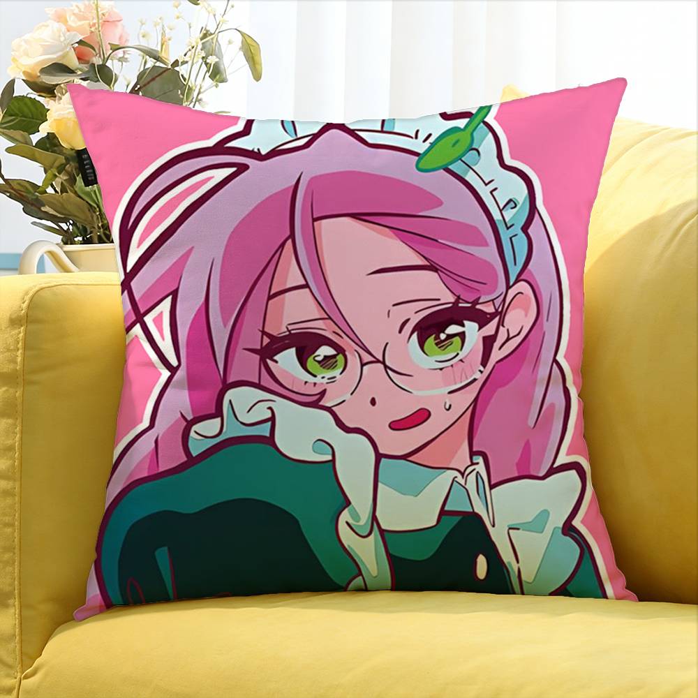 Anime A-Lien Stage Mizi Round Various Sizes Square Pillow Case For Car Home Bedchamber Decor