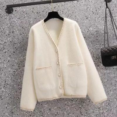 Coat for Women Cotton Spring Autumn Casual Oversizer Waterproof Fashion Kinnted Fragrant Breeze Jacket
