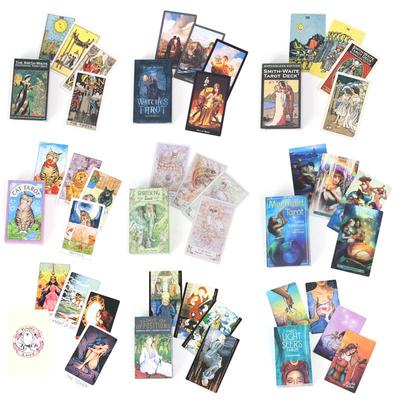 12x7cm Tarot Deck - Waite Smith Spirit Eye with English Guide
