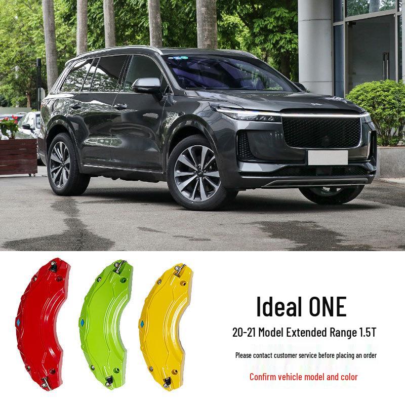 Enhanced Brake Caliper Covers for Ideal L7, L8 Alloy Wheels, and Special L9 Color-Changing Decorations