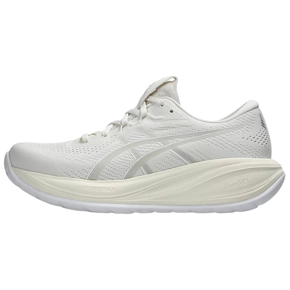 Asics Gel-Cumulus 28 Comfortable Fitting Durable Breathable Running Shoes Women sneaker Off-White 1012B916-100 37