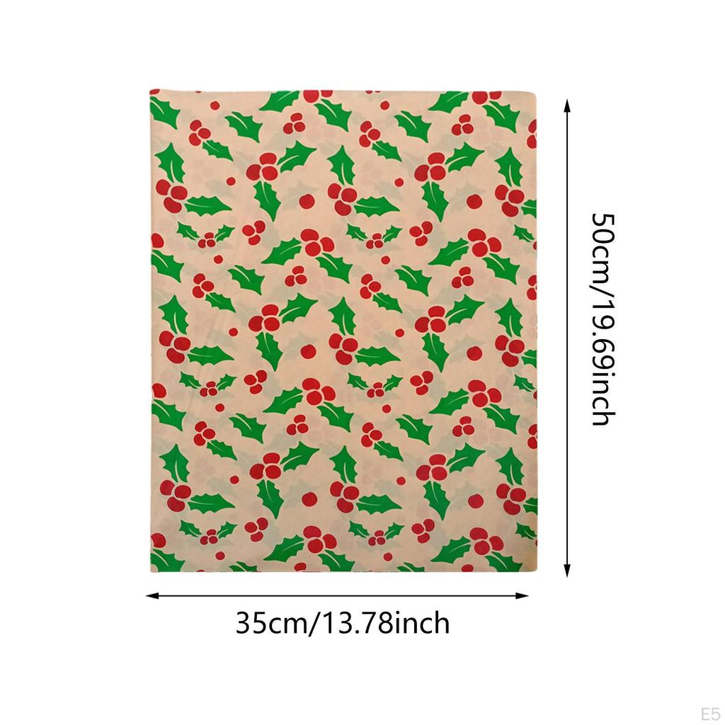 20 Pack Christmas Gift Wrap Paper for Boxes And Bouquets