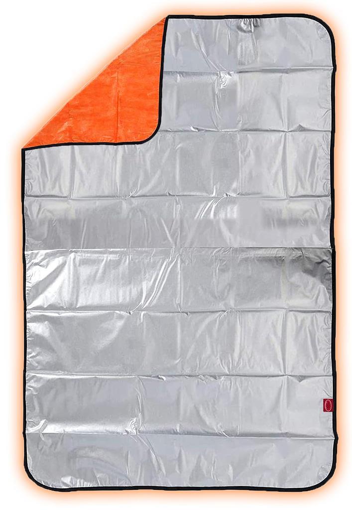 Basic Standard Aluminum Sheet, Survival Sheet, 4 Layers, Warm, Silent, Blanket, Emergency, Portable, Compact, Aluminum Blanket, Space Warming Sheet,