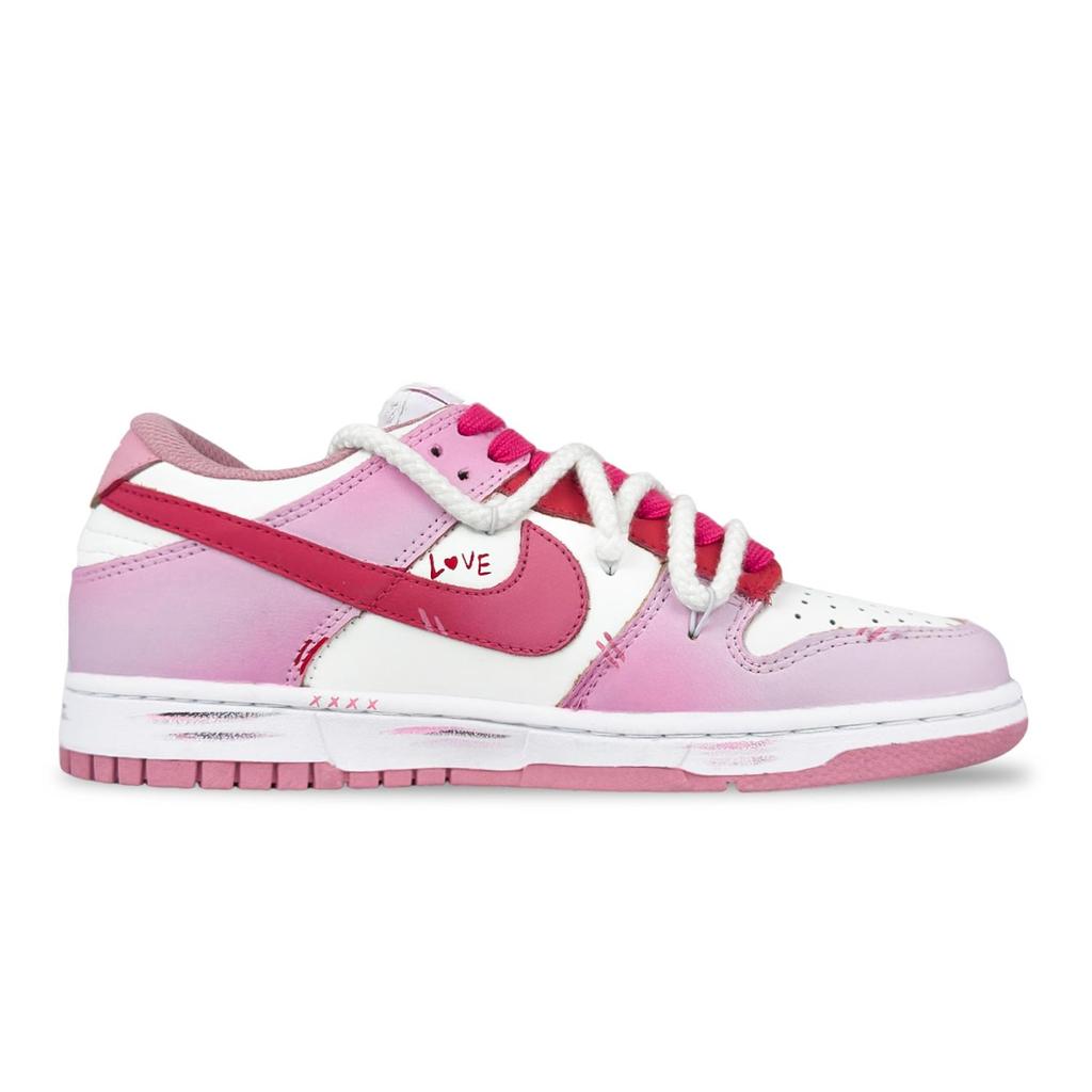 Nike Dunk Love Note Abrasion Resistant Slip Resistant Low top Skateboard Shoes Unisex DD1873-112(Team376-)